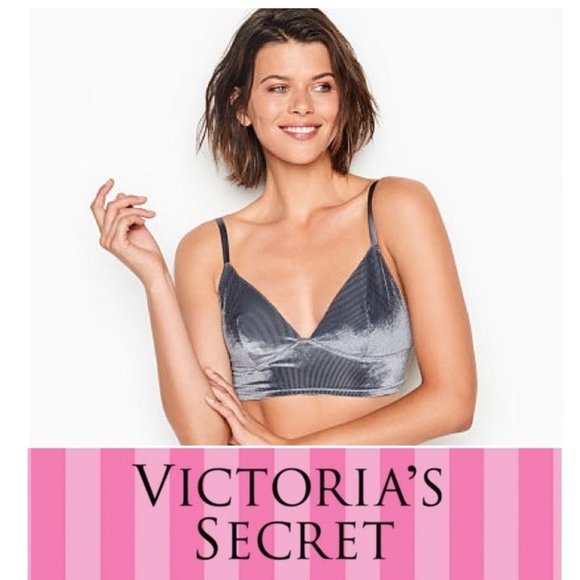 Victoria's Secret Other - Vs velvet ribbed bralette(477)